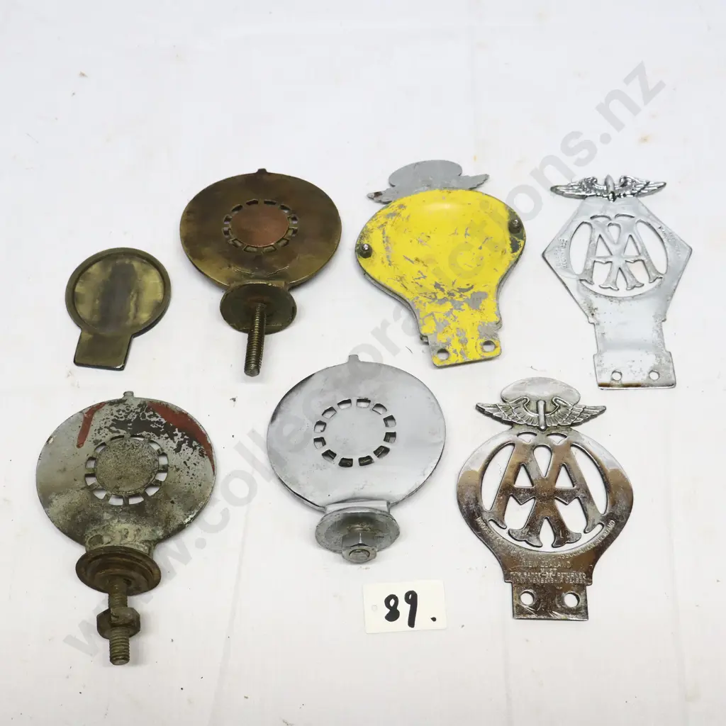 Collection of Automobile Association Badges Image 1++
