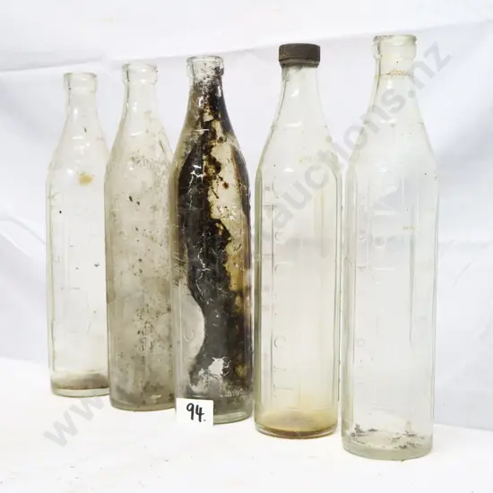 Collection of Mobil Oil Bottles