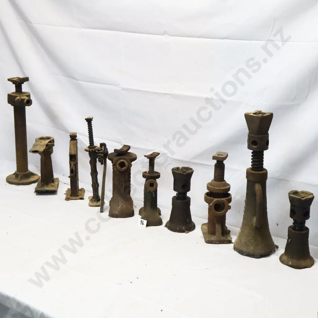 Collection of Vintage Car Jacks Image 1++