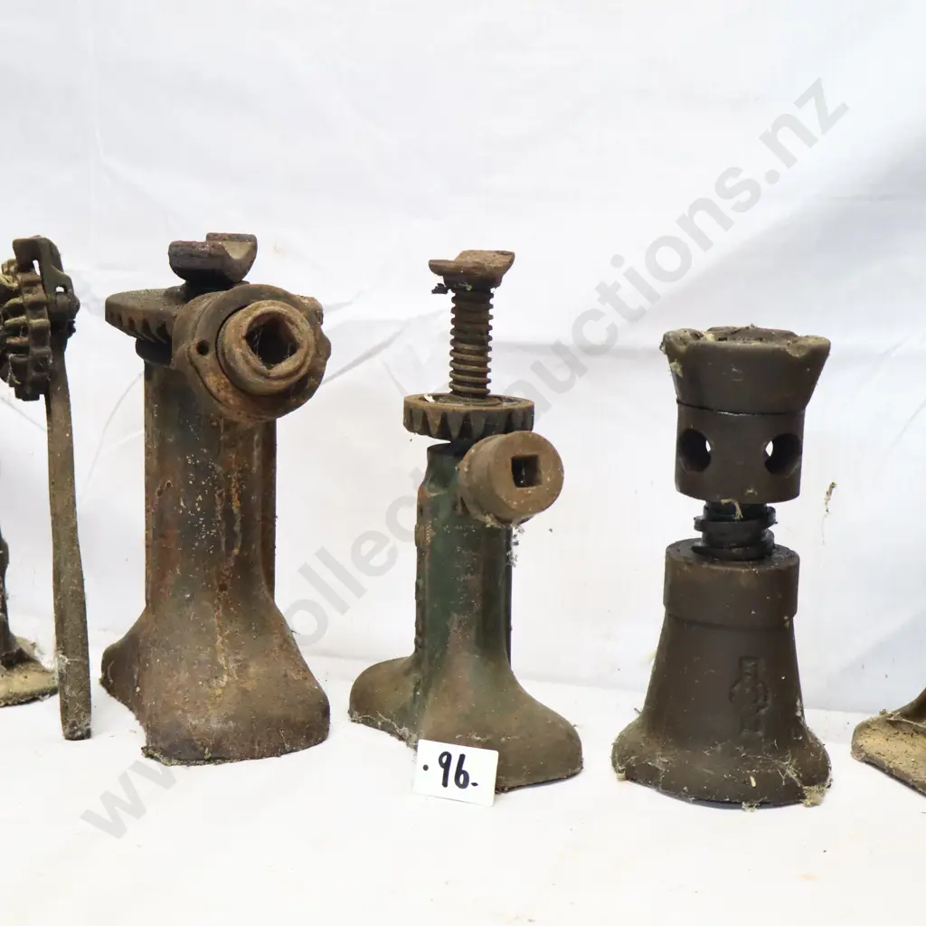 Collection of Vintage Car Jacks Image 1++