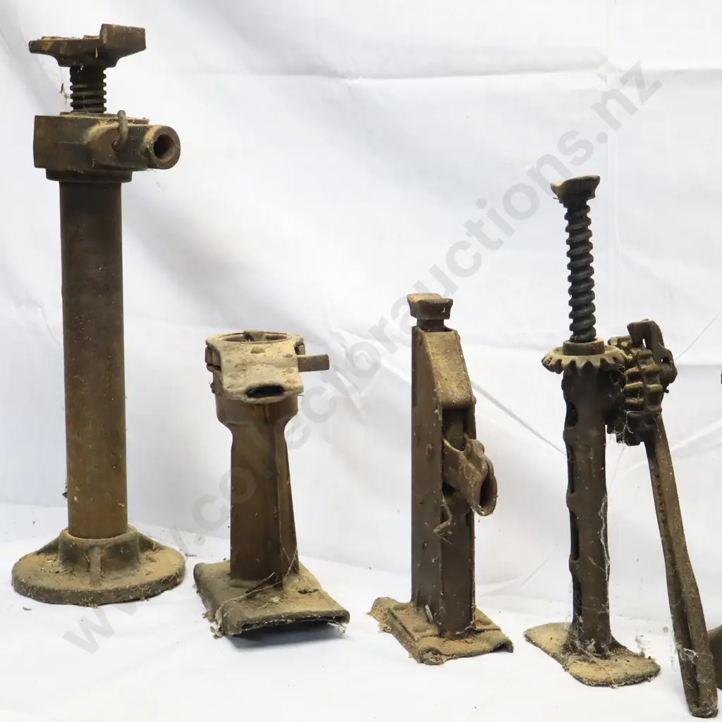 Collection of Vintage Car Jacks Image 1++