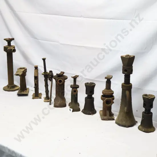 Collection of Vintage Car Jacks