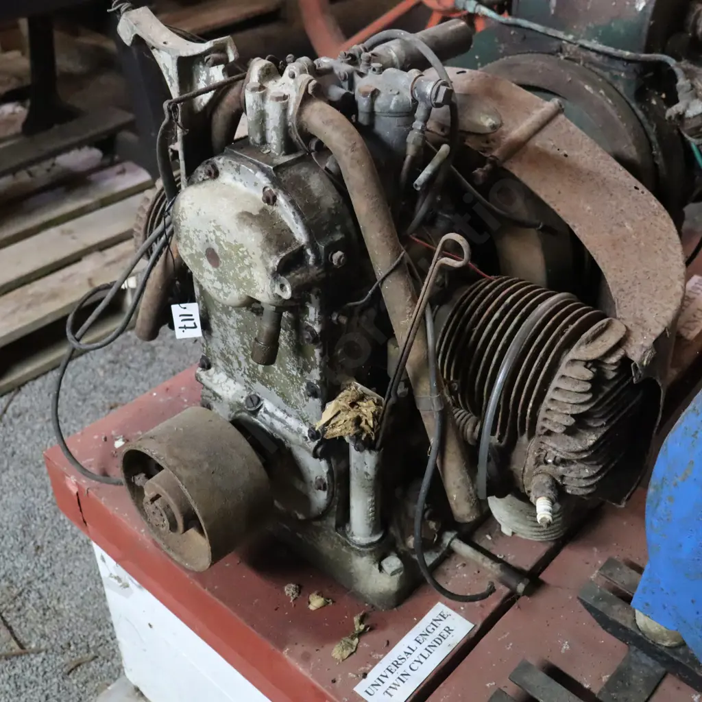 Universal Twin Cylinder Engine Image 1++