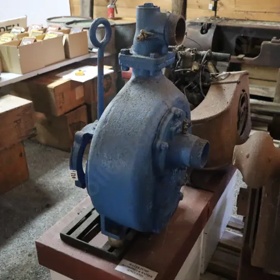 Ransomes & Rapier Water Pump Blue