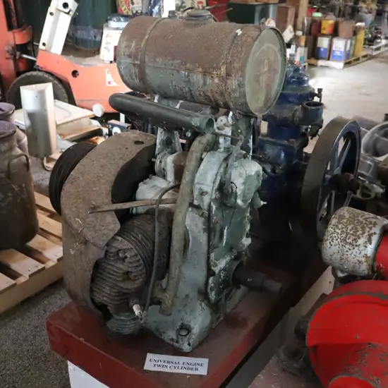 Universal Twin Cylinder Engine. Ceased