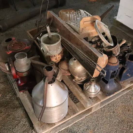 Assorted Dairy & Farming Items