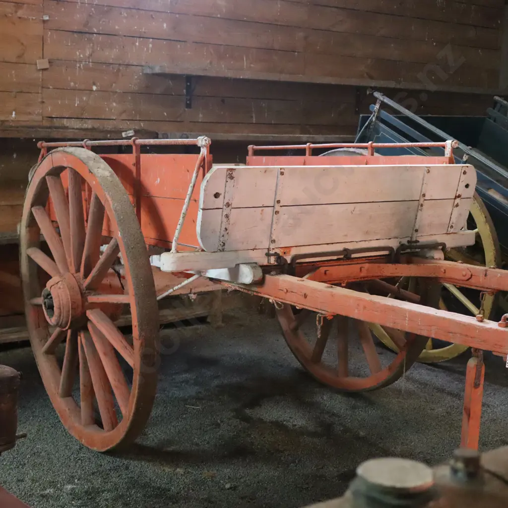 Antique Horse Drawn Farm Cart Image 1++