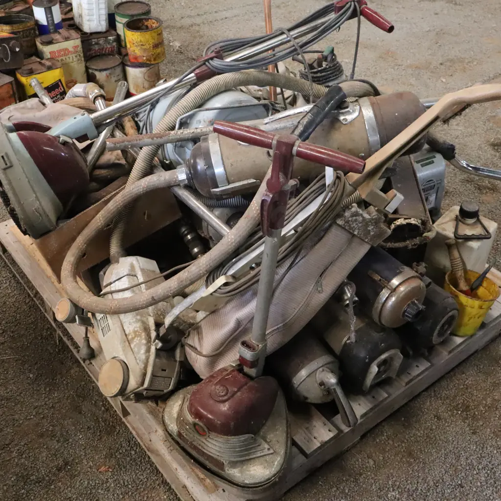 Assorted Vintage Vacuum Cleaners and Electrical Appliances Image 1++