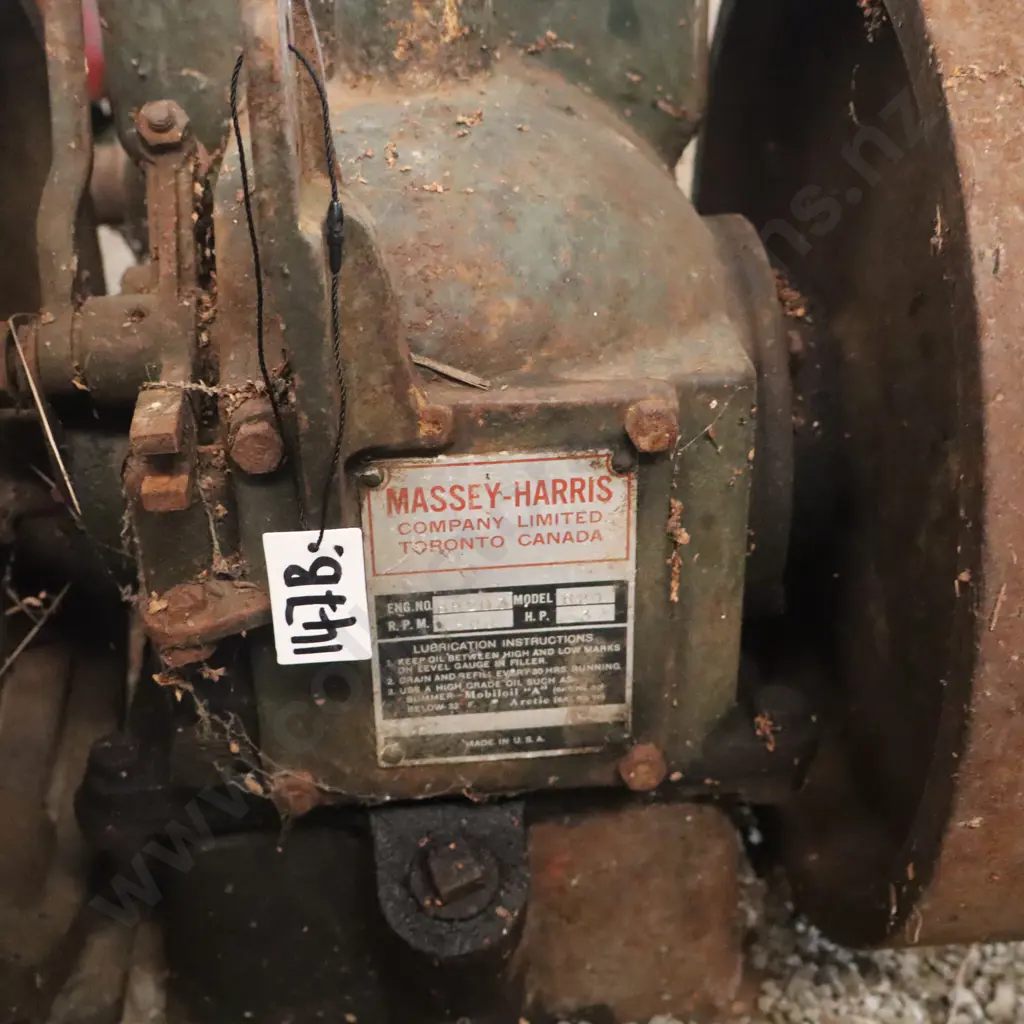Vintage Massey Harris Stationary Engine Image 1++