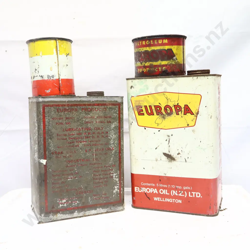 Europa Oil Tin Group Image 1++