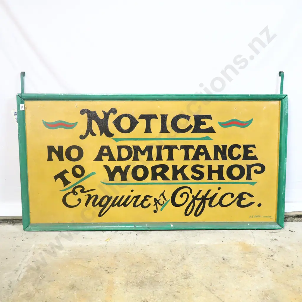 Large Hand Painted Para Rubber Company Sign Image 1++