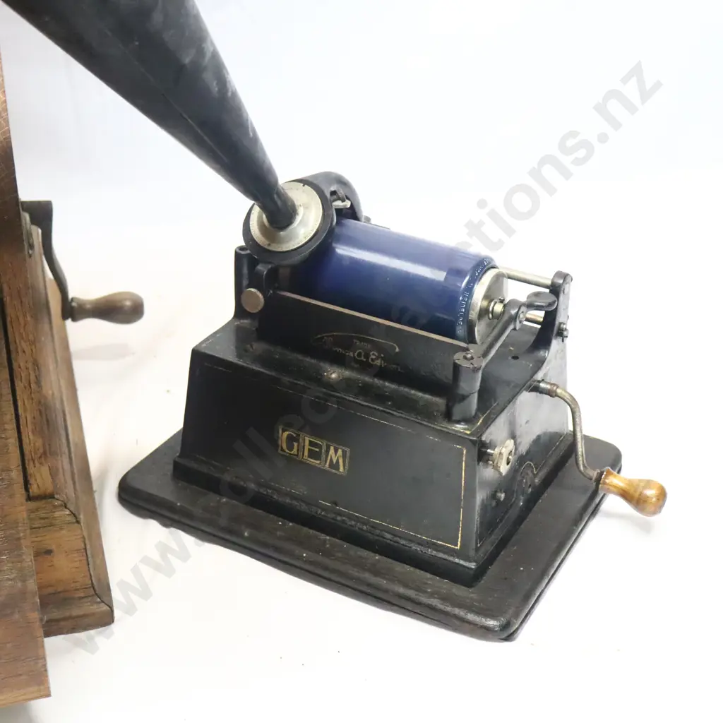 Klingsor Disc Music Box & Gem Phonograph Image 1++