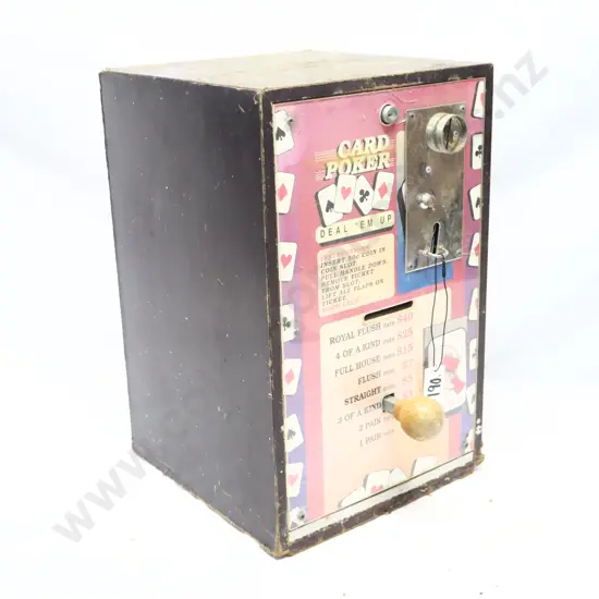 Card Poker Deal Em Up Game.