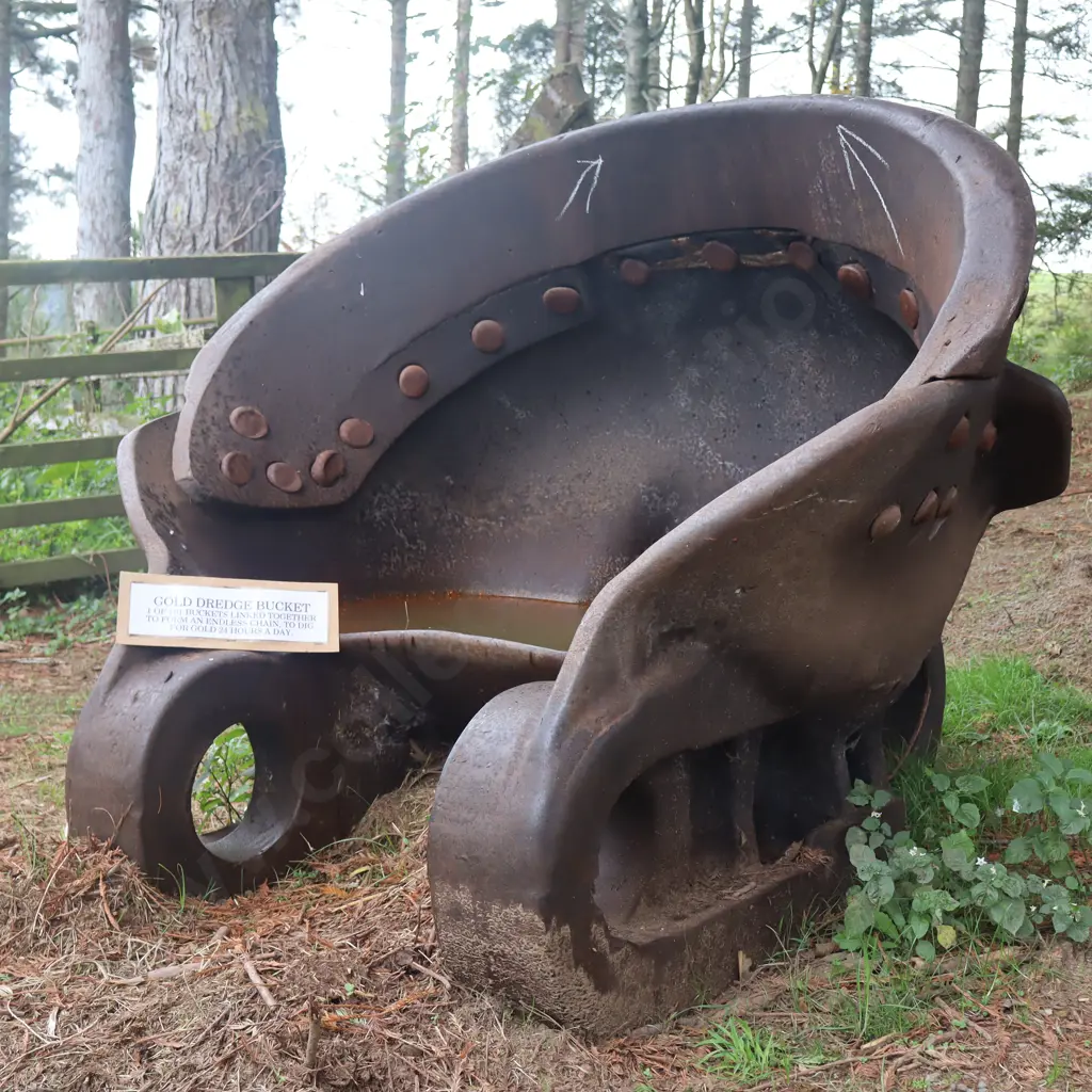 LARGE Gold Dredge Bucket Image 1++