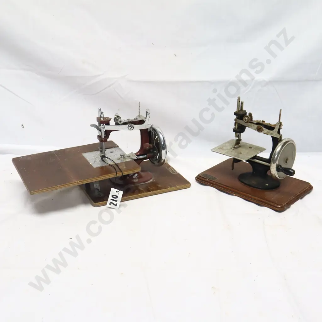 Pair of Kids Sewing Machines Image 1++