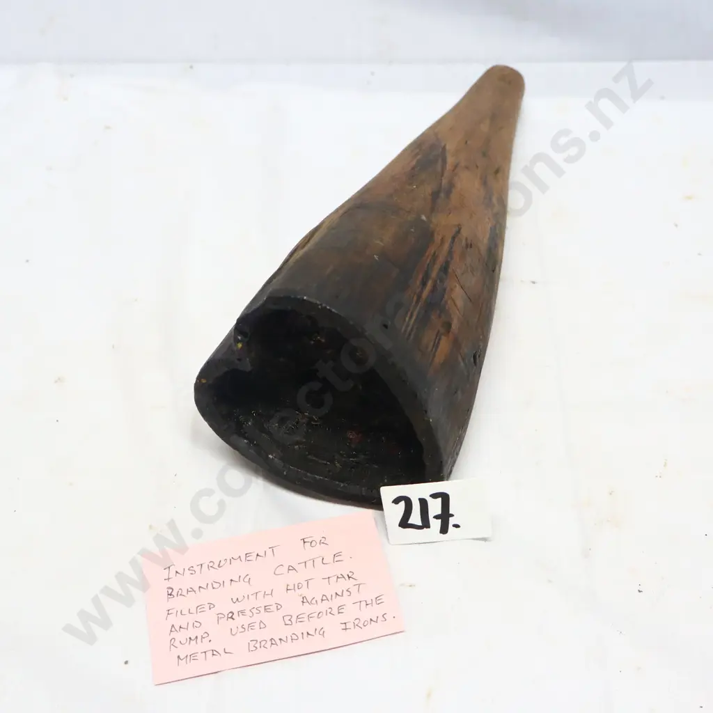 Early Cattle Branding Instrument Image 1++