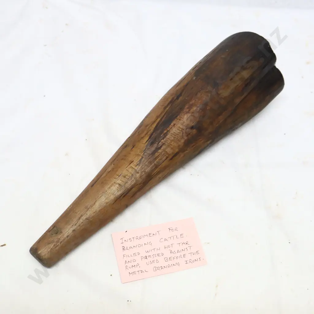 Early Cattle Branding Instrument Image 1++