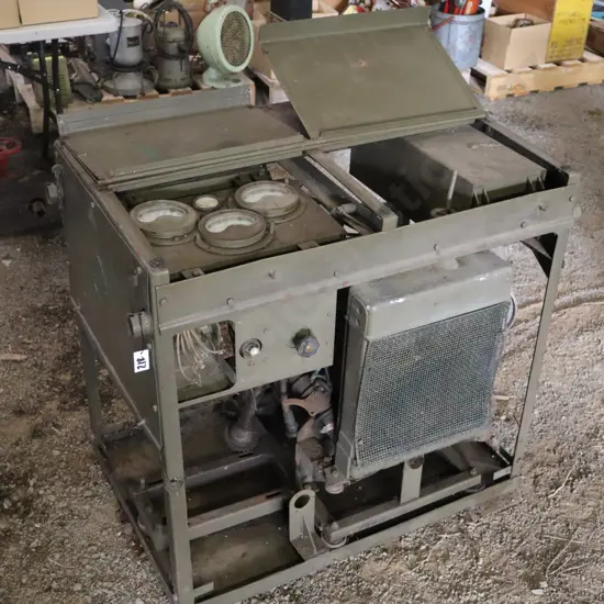 Military Style Generator Unit by Conventry Climax Engines Ltd