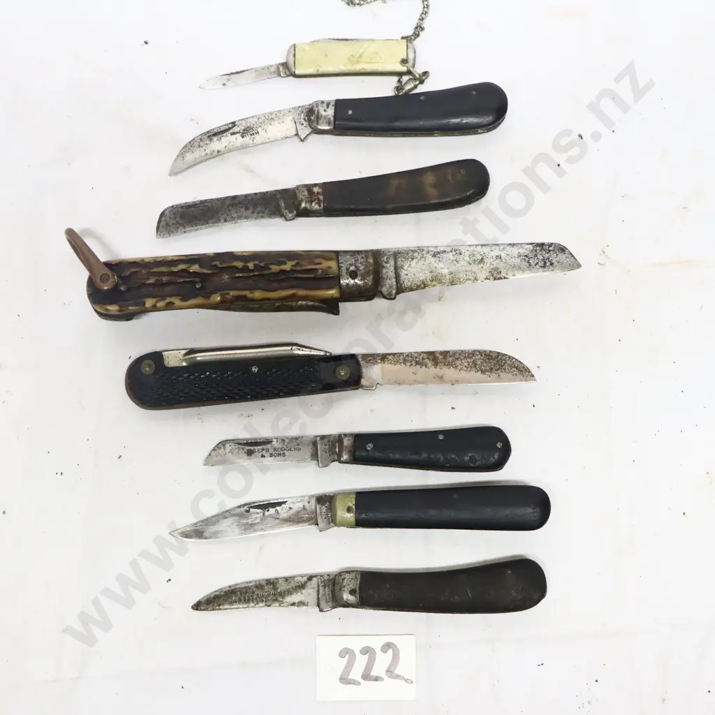 Collection of Vintage Pocket Knives Image 1++