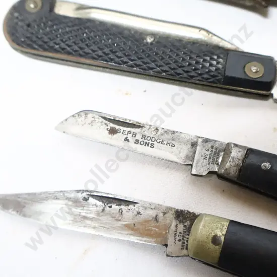 Collection of Vintage Pocket Knives