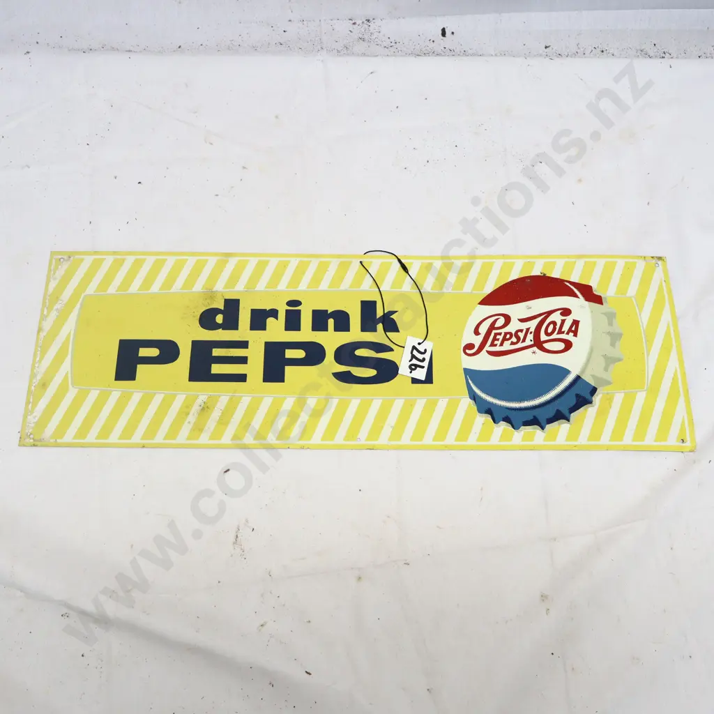 Drink Pepsi Cola Original Tin Sign Image 1++