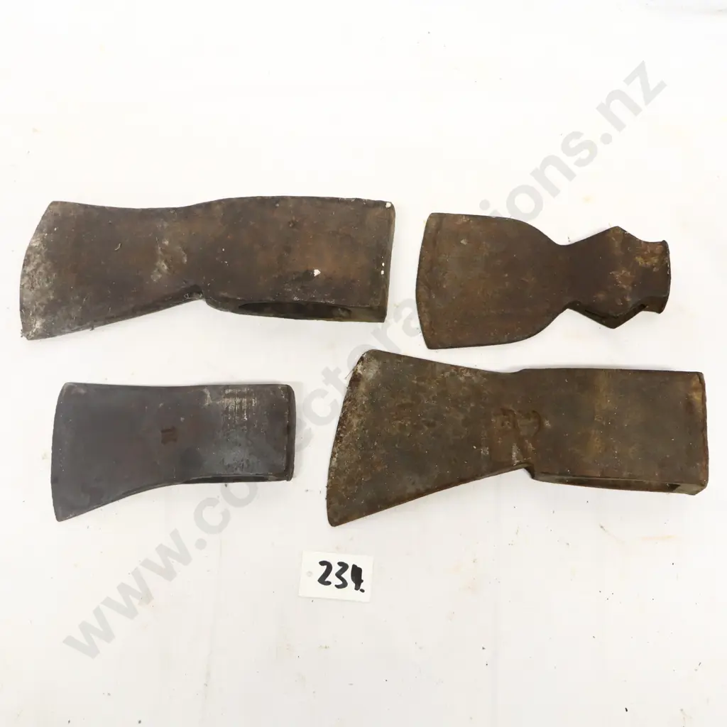 Collection of Vintage Axe Heads Image 1++