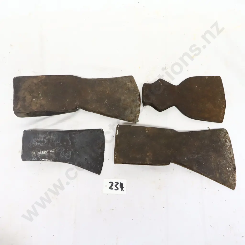 Collection of Vintage Axe Heads Image 1++