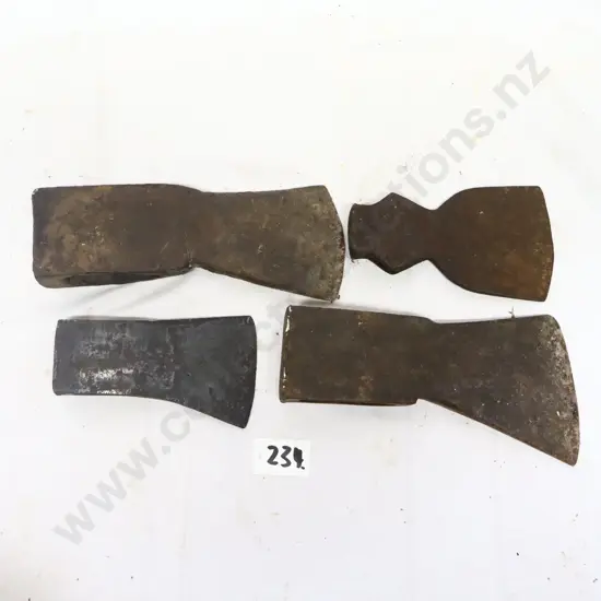 Collection of Vintage Axe Heads