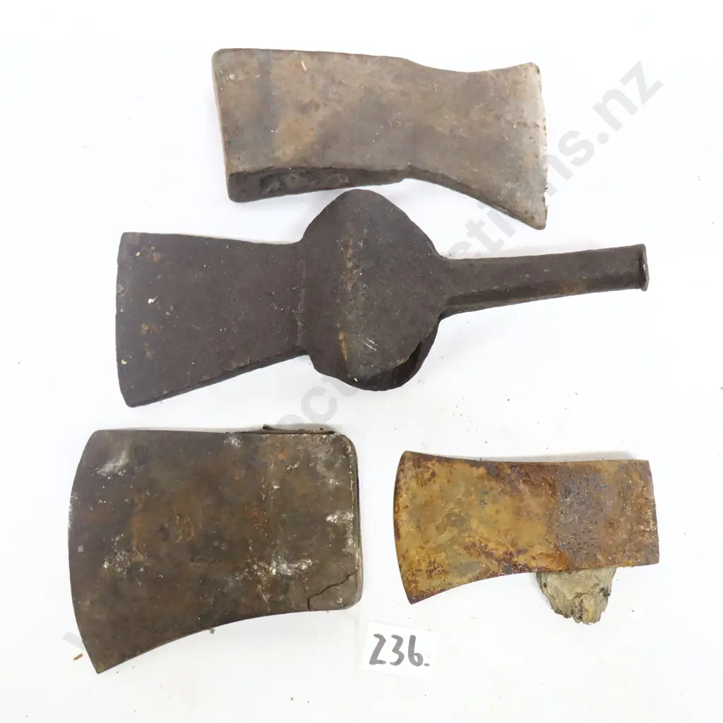 Collection of Vintage Axe Heads Image 1++