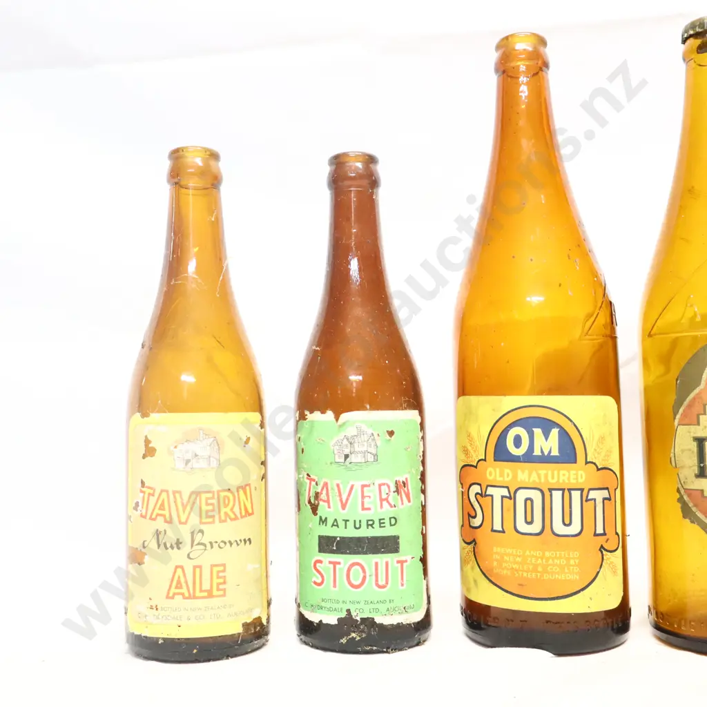 Assorted Vintage NZ ABC Beer Bottles Image 1++