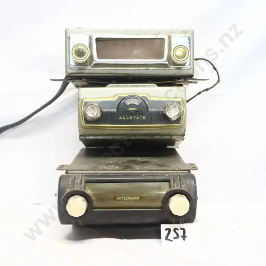 Collection of Vintage Car Radios
