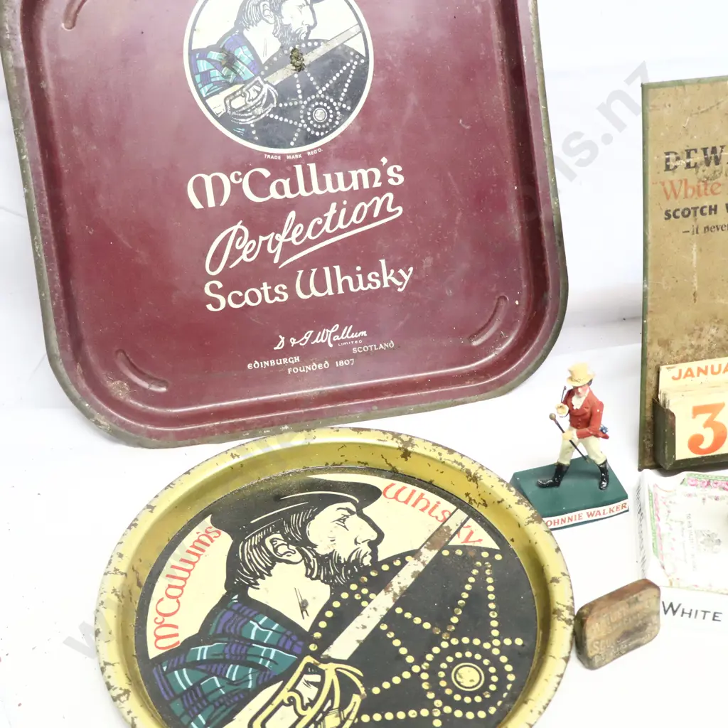 Collection of Whisky Advertising Items Image 1++
