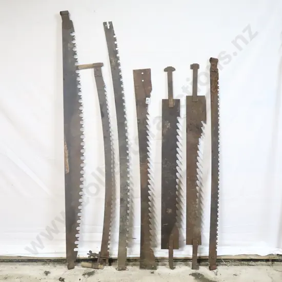 Collection of Antique Saw Blades