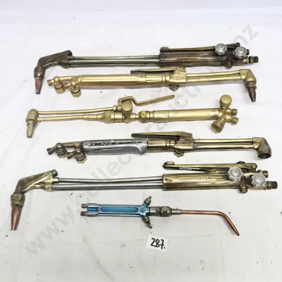 Collection of Vintage Gas & Welding Torches
