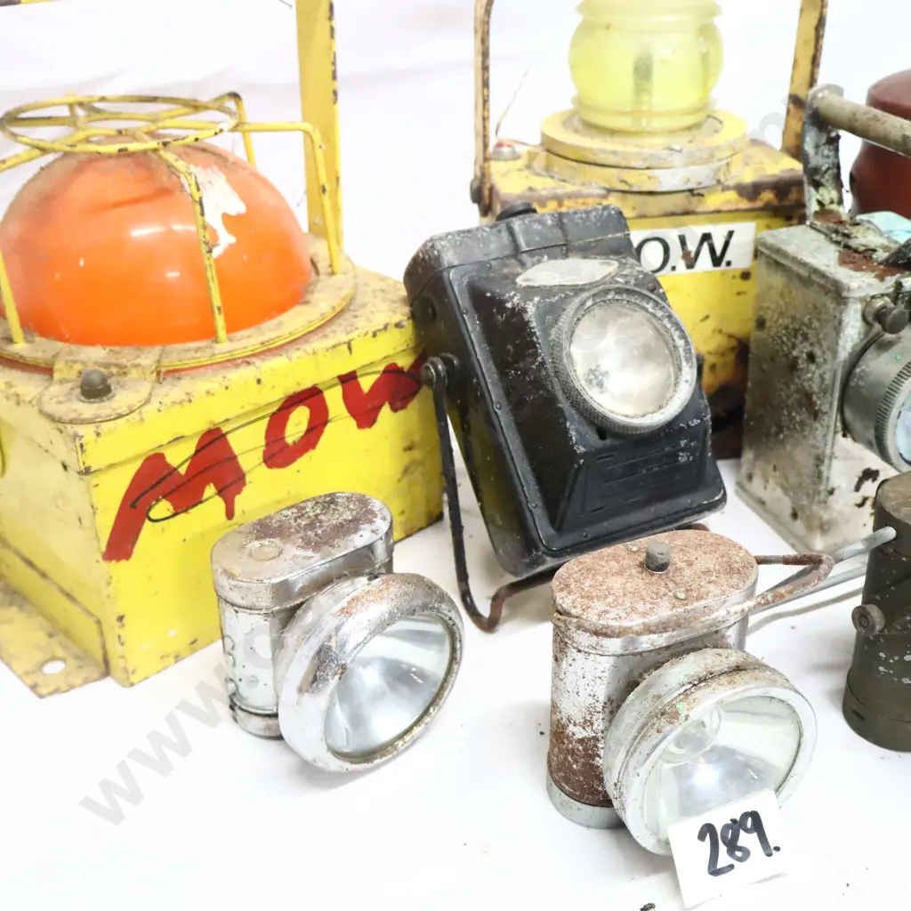 Collection of Vintage Lanterns & Bicycle Lamps Image 1++