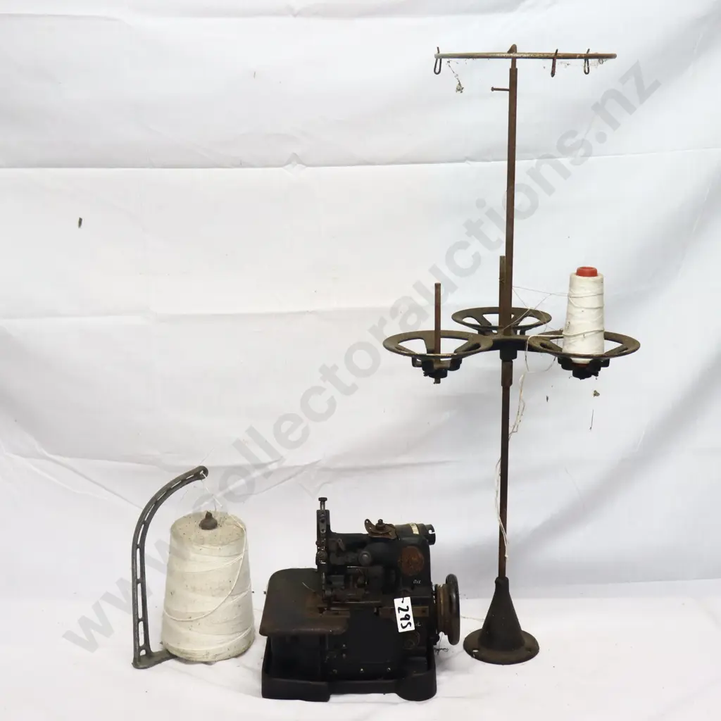Vintage Industrial Overlocker Sewing Machine Image 1++