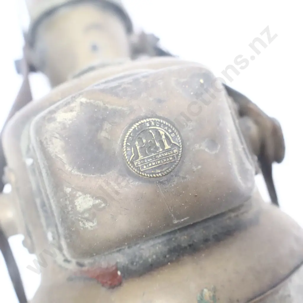 Early Carbide Motorcycle Headlight in Brass Image 1++