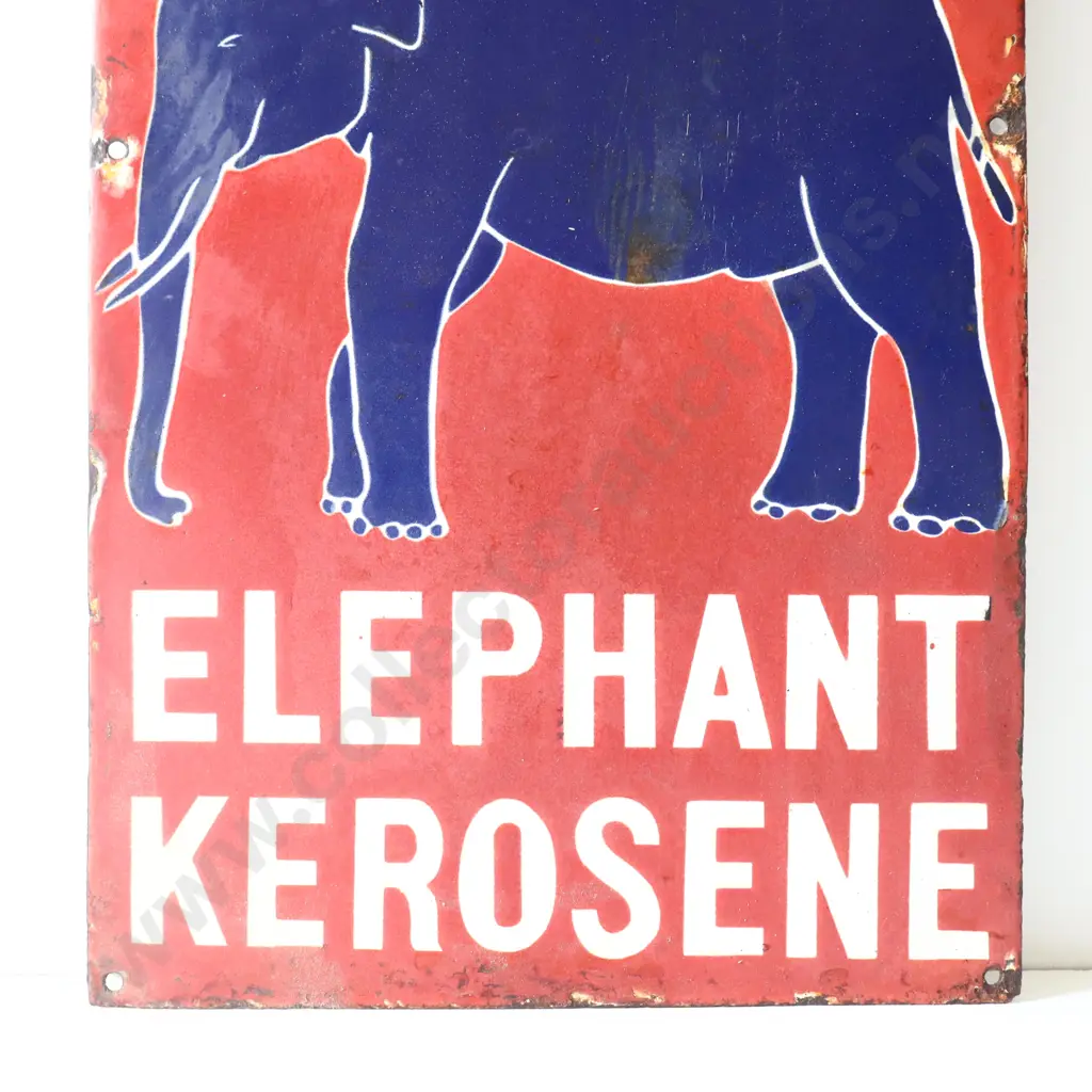 Modern Esso Elephant Kerosene Enamel Sign Image 1++