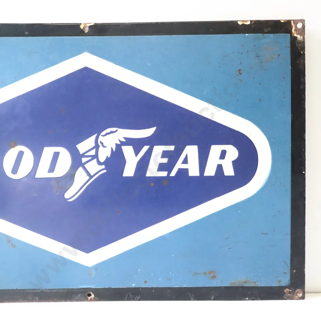 Goodyear Enamel Sign Image 1++