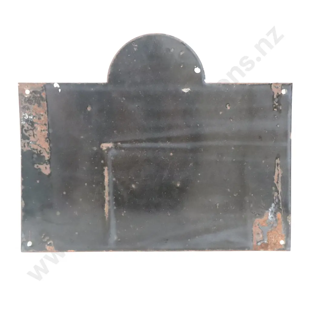 Atlantic Motor Oil Enamel 8 Bottle Rack Sign Image 1++