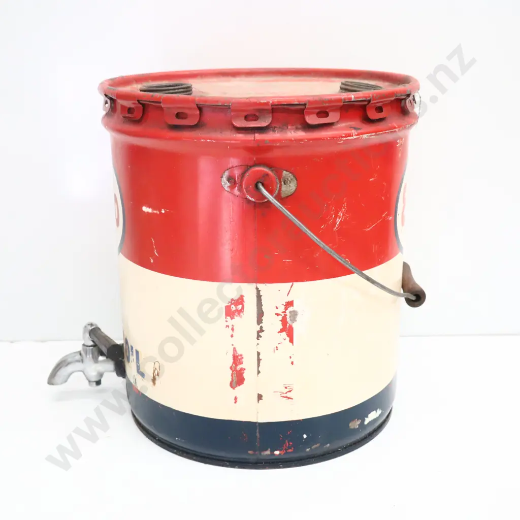 Esso 2T Motor Oil Drum Image 1++
