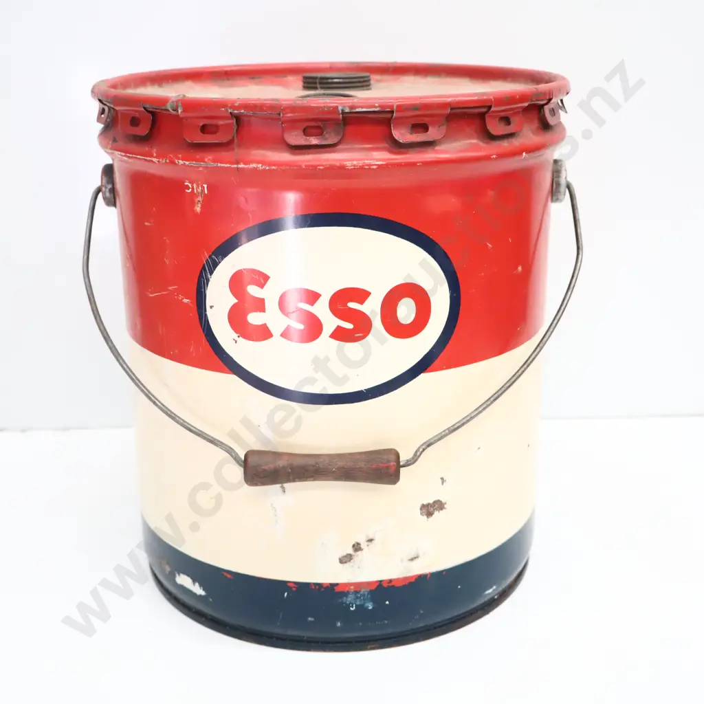 Esso 2T Motor Oil Drum Image 1++