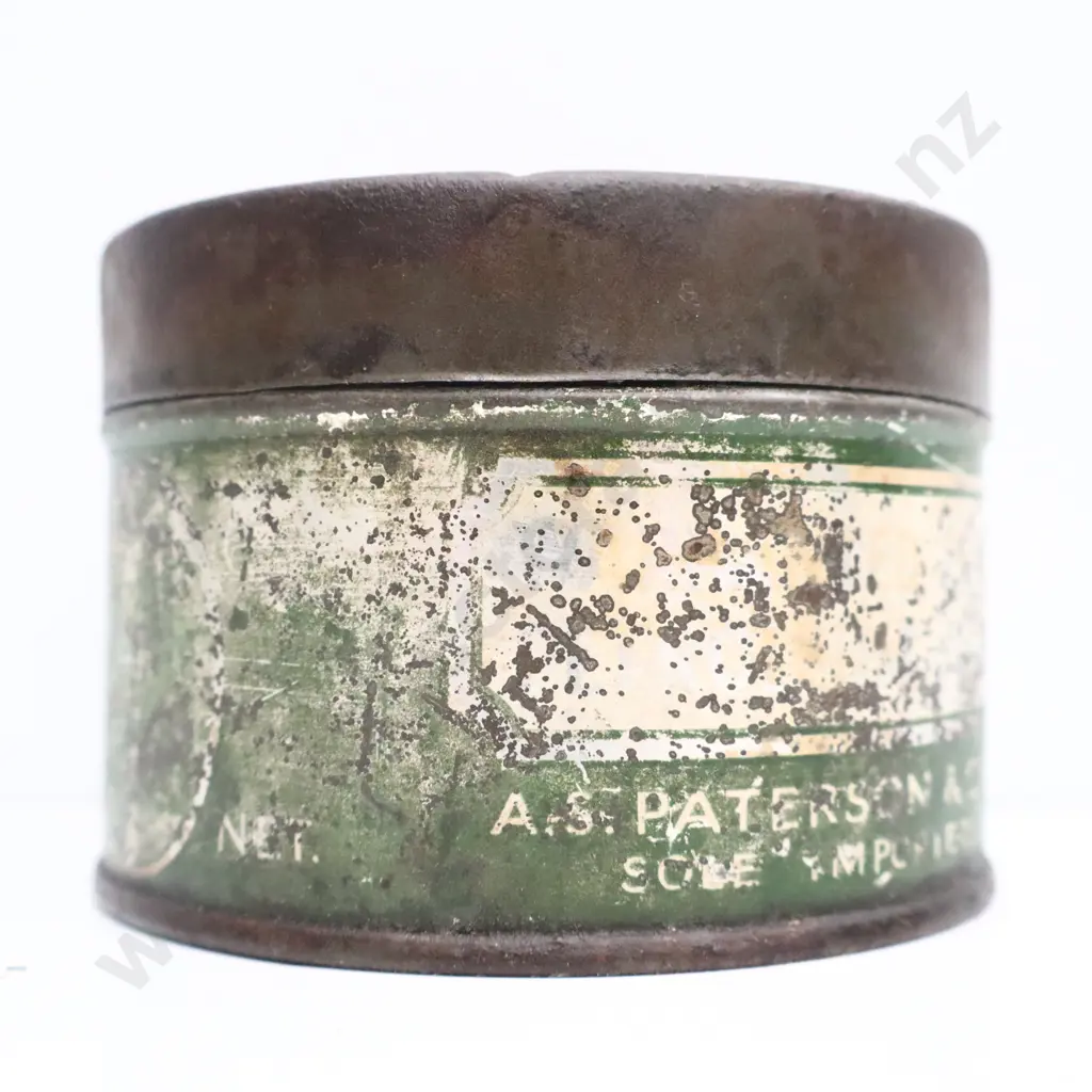 Early Big Tree Petrolatum Grease Tin Image 1++