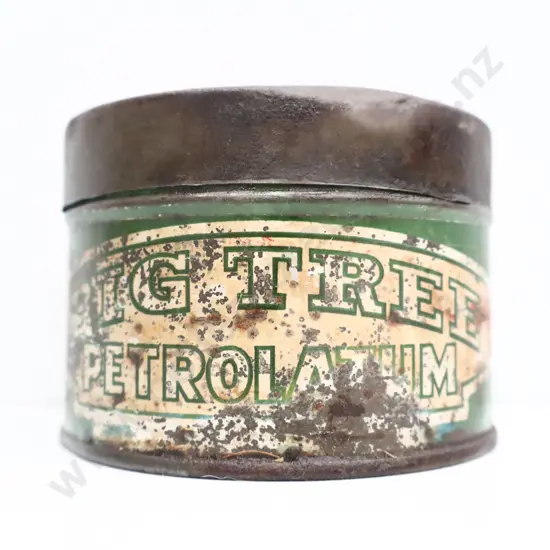Early Big Tree Petrolatum Grease Tin