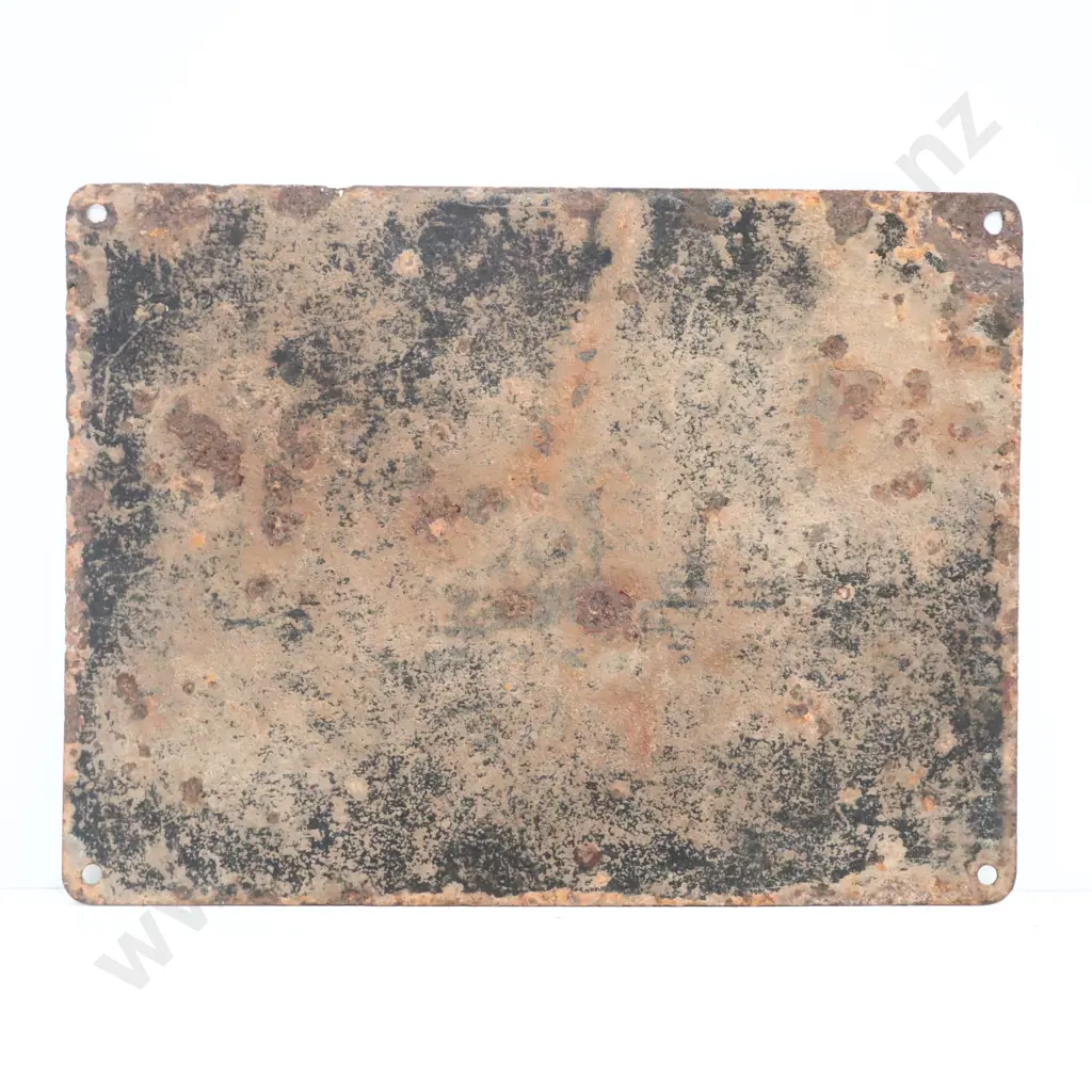 Vacuum Plume Enamel Pump Plate Sign  Image 1++