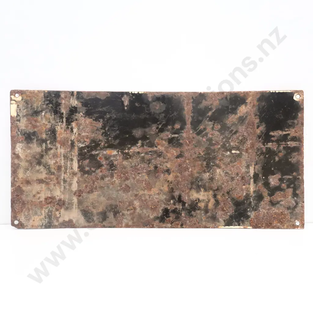 Shell Enamel Sign Image 1++