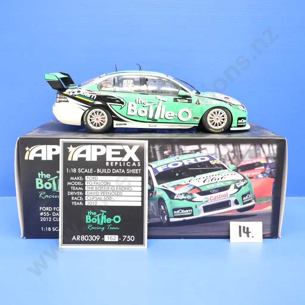 Ford Falcon FG – The Bottle-O Racing Team #55 – David Reynolds – 2012 Clipsal 500 Image 1++