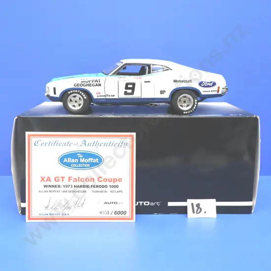 Ford Falcon XA GT Coupe – Hardie-Ferodo 1000 Winner #9 – Allan Moffat & Ian Geoghegan – 1973