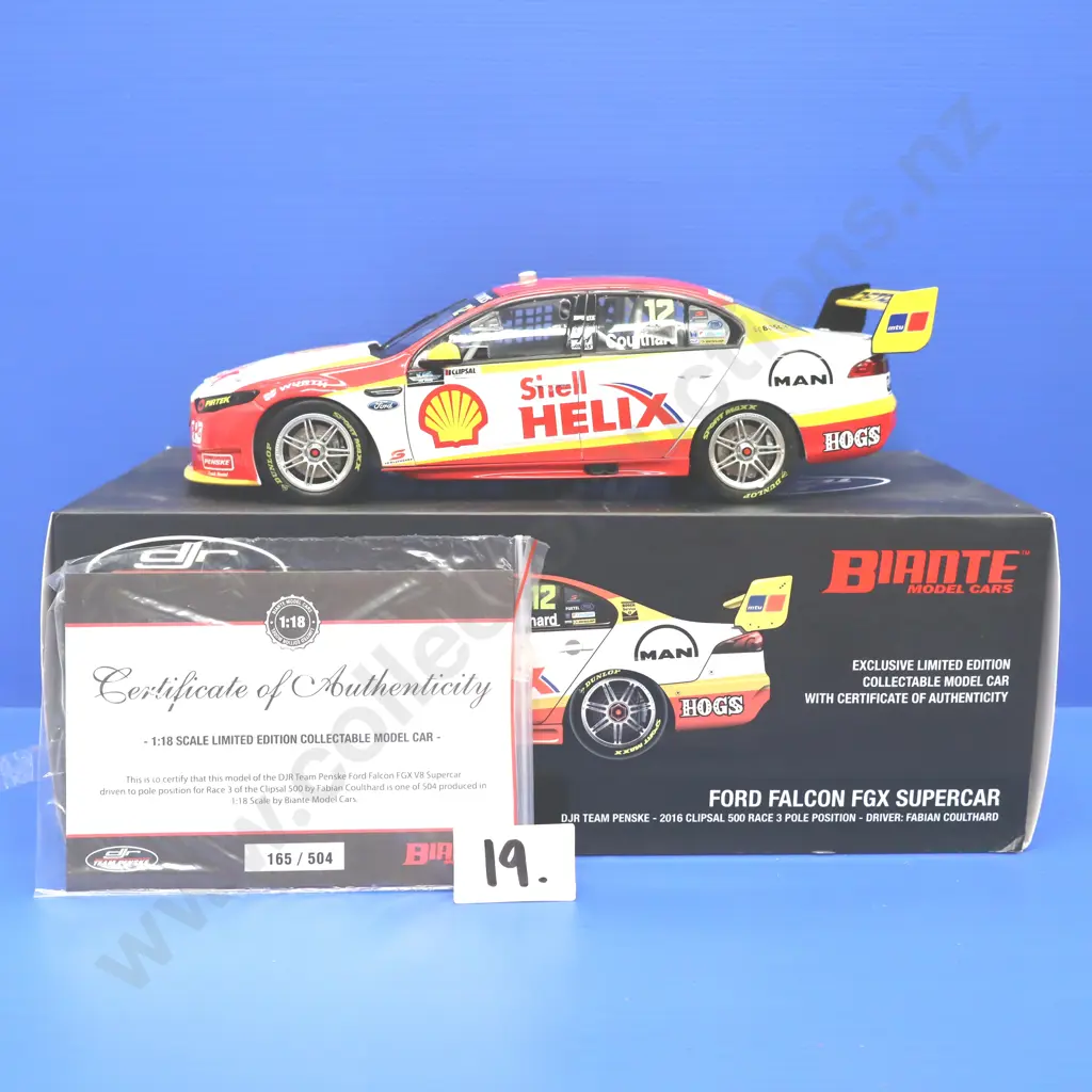 Ford Falcon FG X Supercar – DJR Team Penske Clipsal 500 Race 3 Pole Position – Fabian Coulthard – 2016 Image 1++