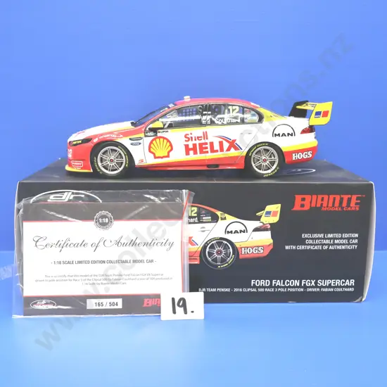 Ford Falcon FG X Supercar – DJR Team Penske Clipsal 500 Race 3 Pole Position – Fabian Coulthard – 2016
